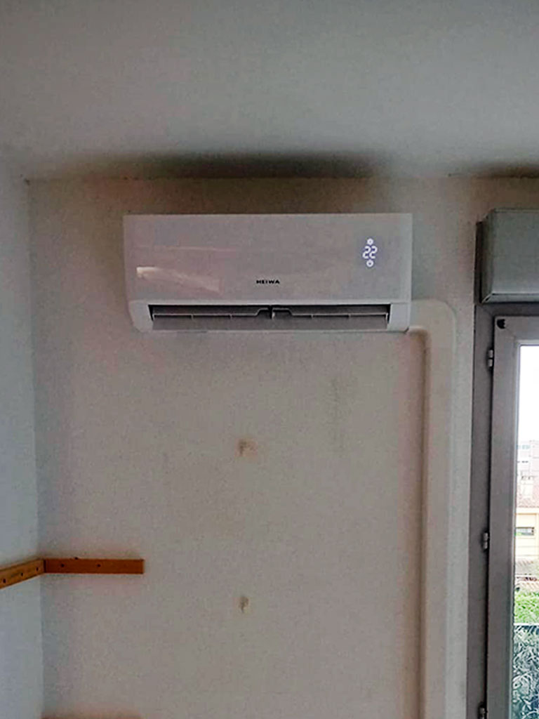 Climatisation réversible dans un appartement de Toulouse