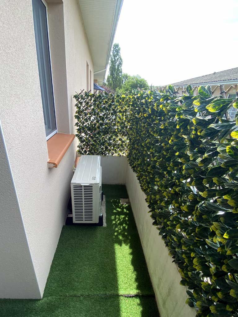 Pose d’un climatiseur bi-split à Cornebarrieu