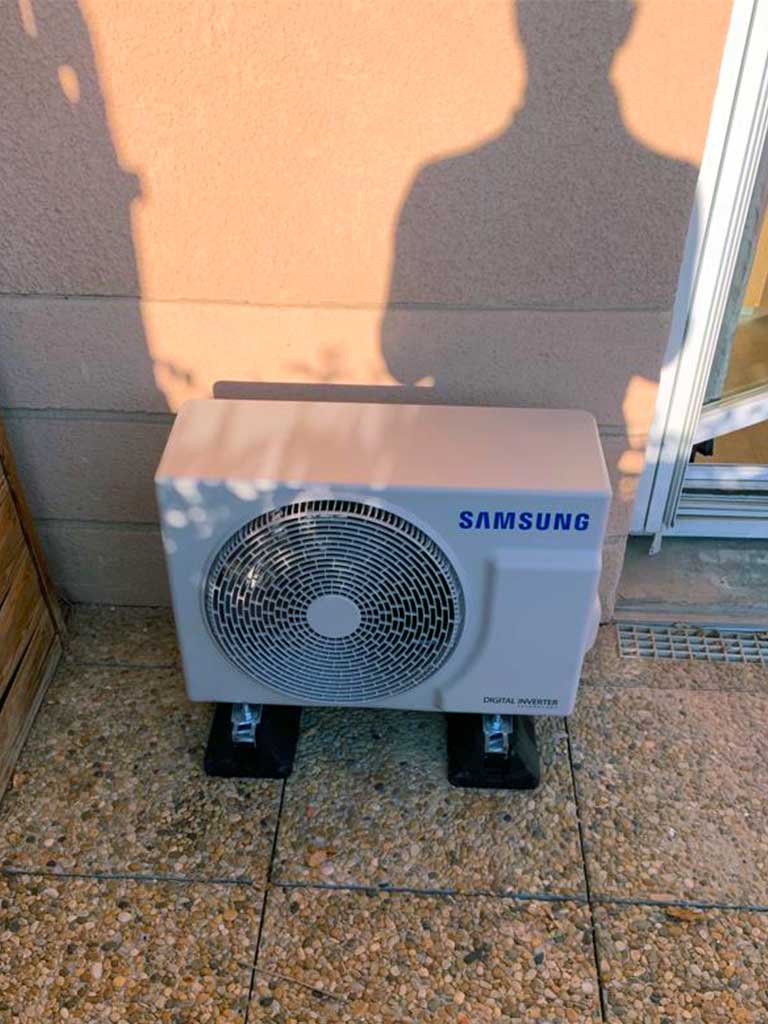 Installation d’une climatisation réversible Samsung à Toulouse