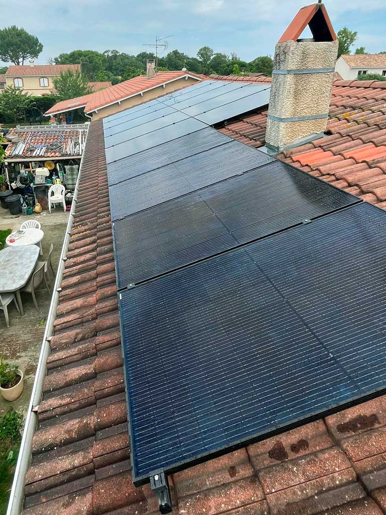 Installation de panneaux solaires à Tournefeuille