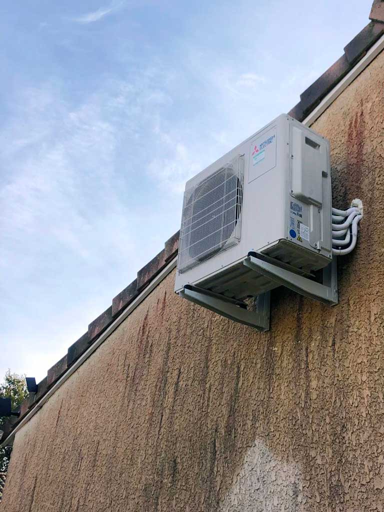 Installation de climatisation réversible à Lherm